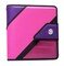 Case·it The Open Tab Binder with Tab File, O-Ring, 2 Inches, Pink/Purple
